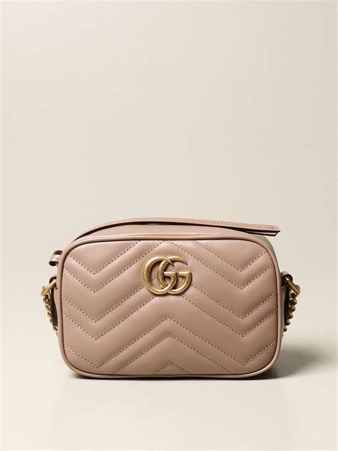 borsa gucci pelle rosa 2017|borsa gucci donna firmata.